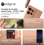 Smartphone Motorola Edge 50 5G - 512GB 24GB (12GB RAM+12GB Ram Boost) 50MP Sony Camera Moto AI Ultrarresistencia militar - Grey - Imagem 4