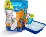 Areia Higiênica de Sílica Chalesco para Gatos 1,4 kg – Alta Absorção, Controle de Odores e Baixa Manutenção - Imagem 4