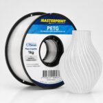 Filamento Impressora, Masterprint, PETG, 3D, Brancp, 1,75 mm, Rolo de 1 kg, Cor: Branco