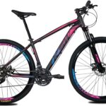Bicicleta Aro 29 KSW XLT Color 24v Freio Hidraulico Câmbios Shimano Suspensão C/Trava