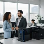 Cabo para Impressora USB 2.0, 3 Metros, Preto, com Filtro contra Interferências - Imagem 2