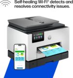 HP OfficeJet Pro 9135e Impressora multifuncional, colorida, impressora para pequenas e médias empresas, impressão, cópia, digitalização, fax, tinta instantânea sem fio elegível (3 meses incluídos); - Imagem 14
