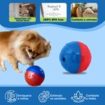 Pet Games Comedouro Brinquedo Pet Ball Mini - Imagem 4