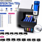 4 Tintas compativel para Epson T504 T544 Impressoras L4150 L4160 L6270 L4260 L3150 L3110 L3250 L3210 L5190 L1250 L5290 70mL - Imagem 5
