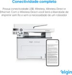 Impressora Multifuncional Laser M7105DW Elgin Pantum Monocromática 33PPM Wi-Fi 100V - 110V - Imagem 6
