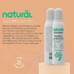 NATURAL Desodorante com Extratos de Camomila e Melissa - Proteção Saudável - Calmante e Refrescante - Sem Alumínio - Vegano - 120ml - Imagem 3