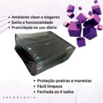 CAPA PARA IMPRESSORA BROTHER MULTIFUNCIONAL DPC-T420W CRISTAL (Cristal) - Imagem 4