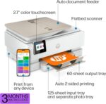 HP ENVY Inspire 7958e Impressora a jato de tinta colorida multifuncional sem fio, impressão, digitalização, cópia, impressão duplex, ideal para casa, 6 meses de tinta incluídos (327A7A) - Imagem 4