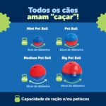 Pet Games Comedouro Brinquedo Pet Ball Mini - Imagem 3