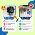 Pet Games Comedouro Brinquedo Pet Ball Mini - Imagem 7
