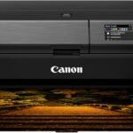 Canon PIXMA PRO-200S Impressora fotográfica profissional de jato de tinta sem fio de 33 cm com monitor LCD colorido de 7,6 cm, tinta à base de tinta de 8 cores, preta