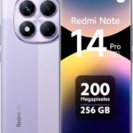 Smartphone Xiaomi Redmi Note 14 Pro 5G Lavender Purple (Roxo Lavanda) 8GB RAM 256GB ROM NFC
