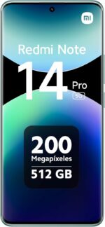 Smartphone Xiaomi Redmi Note 14 Pro 5G Coral Green (Verde) 12GB RAM 512GB ROM NFC [ 24090RA29G ] - Imagem 3