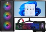 PC Gamer Completo Intel Core I7 3.4GHz 16GB DDR3 SSD 480GB Monitor 19" Kit Gamer - Escolha a placa de vídeo (GT 730 4 GB)