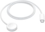 Apple Cabo magnético para recarga rápida com conector USB-C para Apple Watch (1m) ​​​​​​​