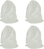 4 Saco Para Roupa Suja Viajem Mala Tnt Sacola Fechada Cordão - Imagem 2