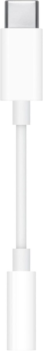 Adaptador USB-C para entrada de auscultadores de 3,5 mm
