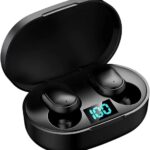 Fone de Ouvido Bluetooth 5.4 TWS Sem Fio - Estojo de Carregamento com Display LED, Som HD, Microfone Integrado, Conexão Rápida, Compatível com Android e iOS, A'Gold B06B Premium