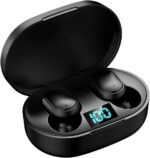 Fone de Ouvido Bluetooth 5.4 TWS Sem Fio - Estojo de Carregamento com Display LED, Som HD, Microfone Integrado, Conexão Rápida, Compatível com Android e iOS, A'Gold B06B Premium