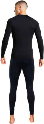 Roupa Térmica Segunda Pele ExtremeThermo Frio Intenso Conjunto Calça+Blusa Tudo Flanelado Aquecimento Máximo - Imagem 3