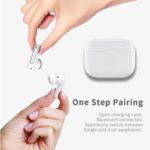 Fone De Ouvido Bluetooth Intrauricular Pro Sem Fio Compatível Com Todo Celular Cancelamento Ruído Bateria 16 Horas De Bateria Microfone - Case e Fones Com Celular Controle Touch - Linha A'Gold Premium - Imagem 4