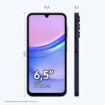 Smartphone Samsung Galaxy A15 4G 128GB - Azul Escuro (Recondicionado) - Imagem 3