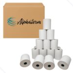 Bobina Térmica Branca 80x40 – Kit com 10 Rolos, Papel Térmico Direto, Impressão Nítida Sem Ribbon, Ideal para Cupons, PDV e Impressoras Térmicas - Imagem 6