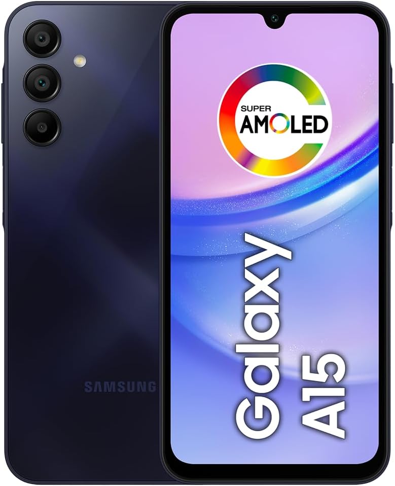 51y7Q-3b0rL._AC_SL1080_.jpg Smartphone Samsung Galaxy A15 4G 128GB - Azul Escuro (Recondicionado) - Imagem 1
