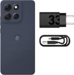 Smartphone Motorola Moto g86 5G Grafite + Fone Bluetooth Buds - 256GB 24GB (8GB RAM+16GB Ram Boost) Tela 1.5K pOLED, 50MP Sony camera OIS Moto AI, videos em 4K, IP68 + IP69 - Imagem 4