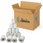 Bobina Térmica Branca 80x40 – Kit com 10 Rolos, Papel Térmico Direto, Impressão Nítida Sem Ribbon, Ideal para Cupons, PDV e Impressoras Térmicas - Imagem 4