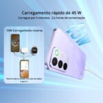 Celular Realme C85, 6GB RAM 128GB ROM Tela de 6.8" 144Hz 7000mAh Batteria 45W, IP69, 50MP Camera Dual 4G SIM (Azul) - Imagem 5