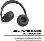JBL, Fone de Ouvido Bluetooth Over-Ear, Tune 530BT, Sem Fio, Até 76 Horas de Bateria - Preto - Imagem 6