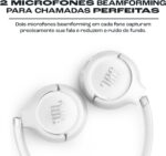 JBL, Fone de Ouvido Bluetooth Over-Ear, Tune 530BT, Sem Fio, Até 76 Horas de Bateria - Branco - Imagem 3
