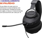 JBL, Fone de Ouvido Com Fio, Quantum 100M2, Headset Gamer, Over Ear, Microfone Removível - Preto - Imagem 5