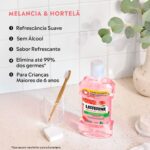 LISTERINE® Melancia & Hortelã Enxaguante Bucal Sem Álcool, 500mL - Imagem 7