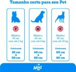 Colchonete G para Cachorro Grande com Zíper, 80x60cm, Rosa com Estampa - Imagem 7