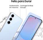 Samsung Galaxy S24 FE 5G Celular 256GB 8GB RAM Tela 6.7" Câmera Tripla 50+12+8MP Frontal 10MP Galaxy AI Grafite Recondicionado - Imagem 3