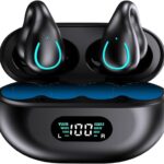 Fones de ouvido esportivos sem fio Bluetooth Lifebee Q71 com clip, condução óssea, Bluetooth 5.3, qualidade de som Hi-Fi e longa autonomia – A escolha perfeita para atividades esportivas e ao ar livre