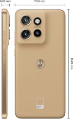 Smartphone Motorola Edge 50 Neo 5G - 256GB 16GB (8GB RAM+8GB Ram Boost) 50MP Sony Camera Moto AI Ultrarresistencia militar - Latte Vegan Leather - Imagem 5