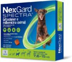 NexGard SPECTRA Antipulgas e Vermífugo para Cães de 7,6 a 15kg - 1 tablete - Imagem 2