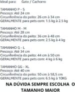 Coleira Peitoral para Cachorros e Gatos com Colete Reflexivo Regulável e Guia de Passeio (VERMELHO, M) - Imagem 8