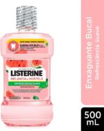 LISTERINE® Melancia & Hortelã Enxaguante Bucal Sem Álcool, 500mL - Imagem 2