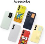 Samsung Galaxy S24 FE 5G Celular 256GB 8GB RAM Tela 6.7" Câmera Tripla 50+12+8MP Frontal 10MP Galaxy AI Grafite Recondicionado - Imagem 7