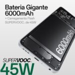 Smartphone OPPO A5 5G 256GB 8GB Ram IP65 50MP AI Câmera Bateria 6000mAh NFC Verde - Imagem 3