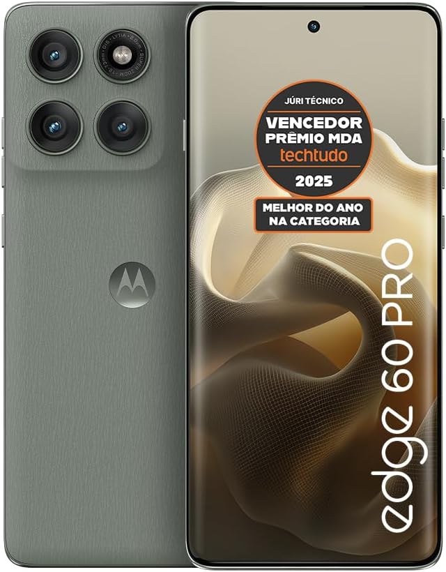 61zesD0dXwL._AC_SL1000_.jpg Smartphone Motorola Edge 60 PRO 5G - 512GB 24GB (12GB RAM+12GB Ram Boost) Tela Quad-Curve moto AI 50MP Sony Camera ultrarresistencia militar IP68 + IP69 - Cinza - Imagem 1