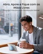 soundcore P30i da Anker, Fone de Ouvido Bluetooth 5.4 com Cancelamento de Ruído Adaptativo, Graves Poderosos, 45H de Reprodução, Estojo 2-em-1 com Suporte para Celular, IP54, Fone sem fio TWS, Azul - Imagem 6