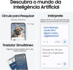 Samsung Galaxy S24 FE 5G Celular 256GB 8GB RAM Tela 6.7" Câmera Tripla 50+12+8MP Frontal 10MP Galaxy AI Grafite Recondicionado - Imagem 4