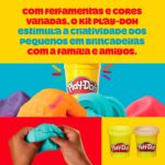 Play-Doh, Massinha de Modelar Infantil, Festa do Hambúrguer - Conjunto de Brinquedo com Acessórios e 5 Potes - A partir de 3 Anos - Imagem 5