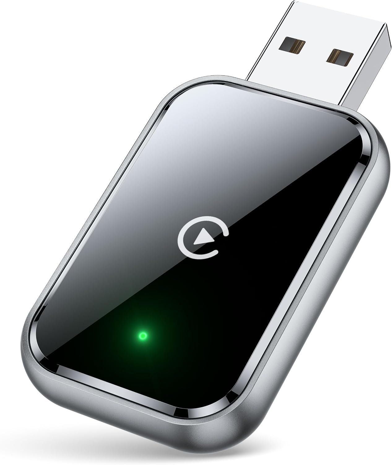 71QJGy-FnNL._AC_SL1500_.jpg Adaptador CarPlay sem fio para iPhone, adaptador Apple CarPlay com fio para sem fio, tamanho mini com cabo de extensão USB e USB-C/Tipo-C, controle estável e sem atraso, preto - Imagem 1