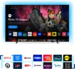 PHILIPS, Smart TV Ambilight 55" 4K, 55PUG8100/78, Comando de Voz, HDR10+/Dolby Atmos, VRR/ALLM, Bluetooth - Imagem 7